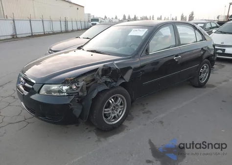 2008 Hyundai Sonata Gls from USA, damaged, VIN 5NPET46C88H310787